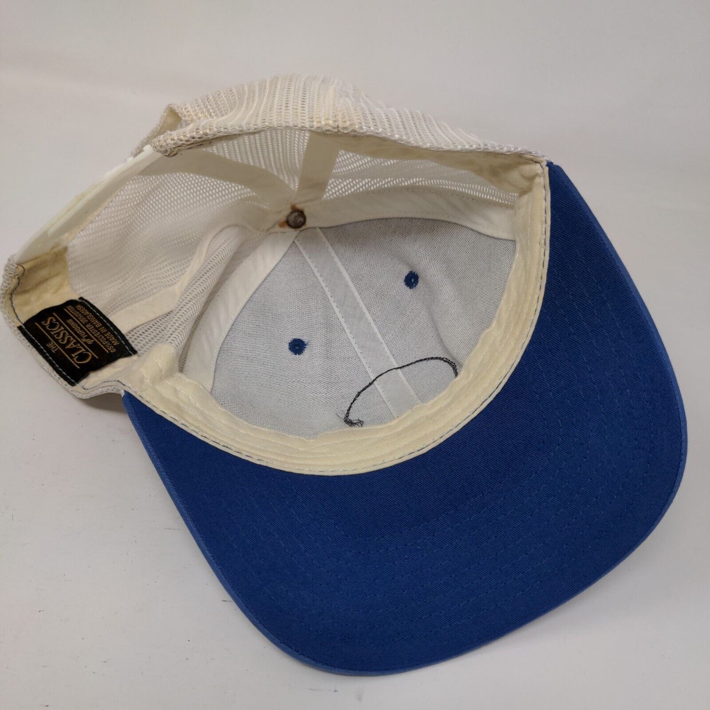 Aquaflage Est. 2014 It's A Lifestyle Trucker Hat Blue One Size Mesh Back Yupoong
