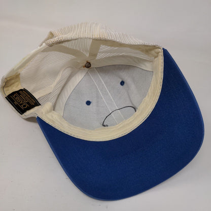 Aquaflage Est. 2014 It's A Lifestyle Trucker Hat Blue One Size Mesh Back Yupoong