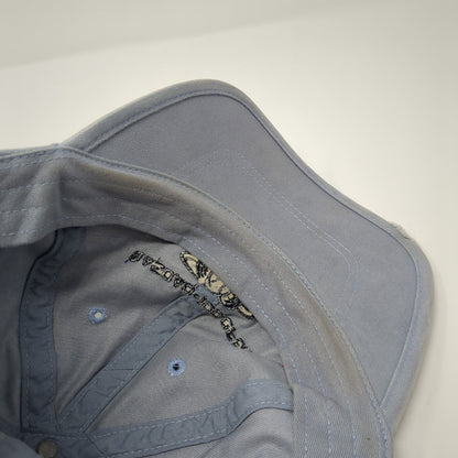Nasdaq-100 Open Slideback Baseball Cap Blue One Size Adjustable Embroidered FILA