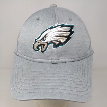 New Era Men's Fitted Hat Gray Size S/M Philadelphia Eagles Embroidered Logo