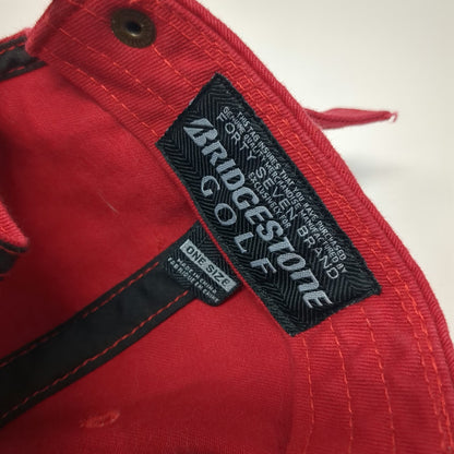 San Francisco 49ers NFL 47 Red One Size Cap Hat Bridgestone Golf Strapback