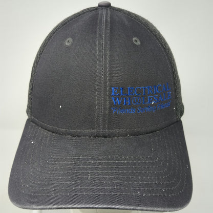 New Era Baseball Cap Gray L Electrical Wholesale Mesh Stretch 39THIRTY Hat