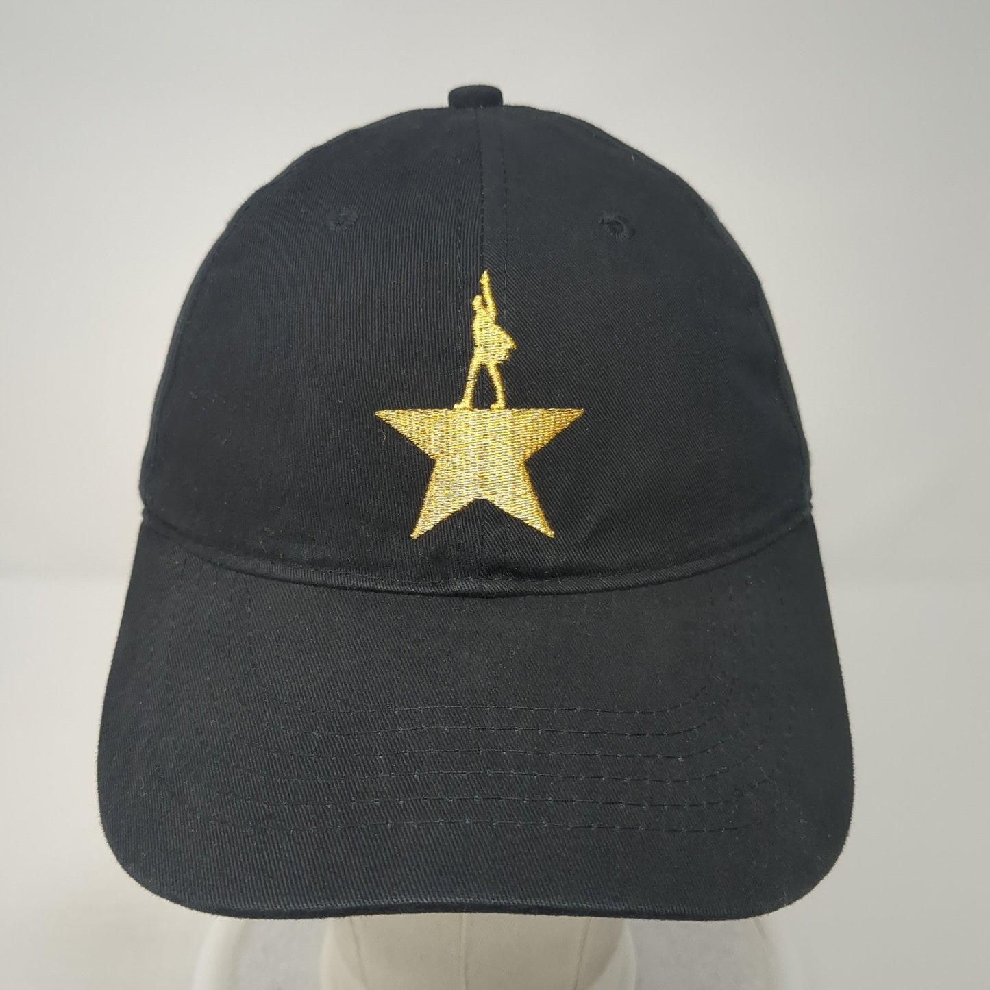 Hamilton An American Musical Slideback Hat Black One Size Adjustable