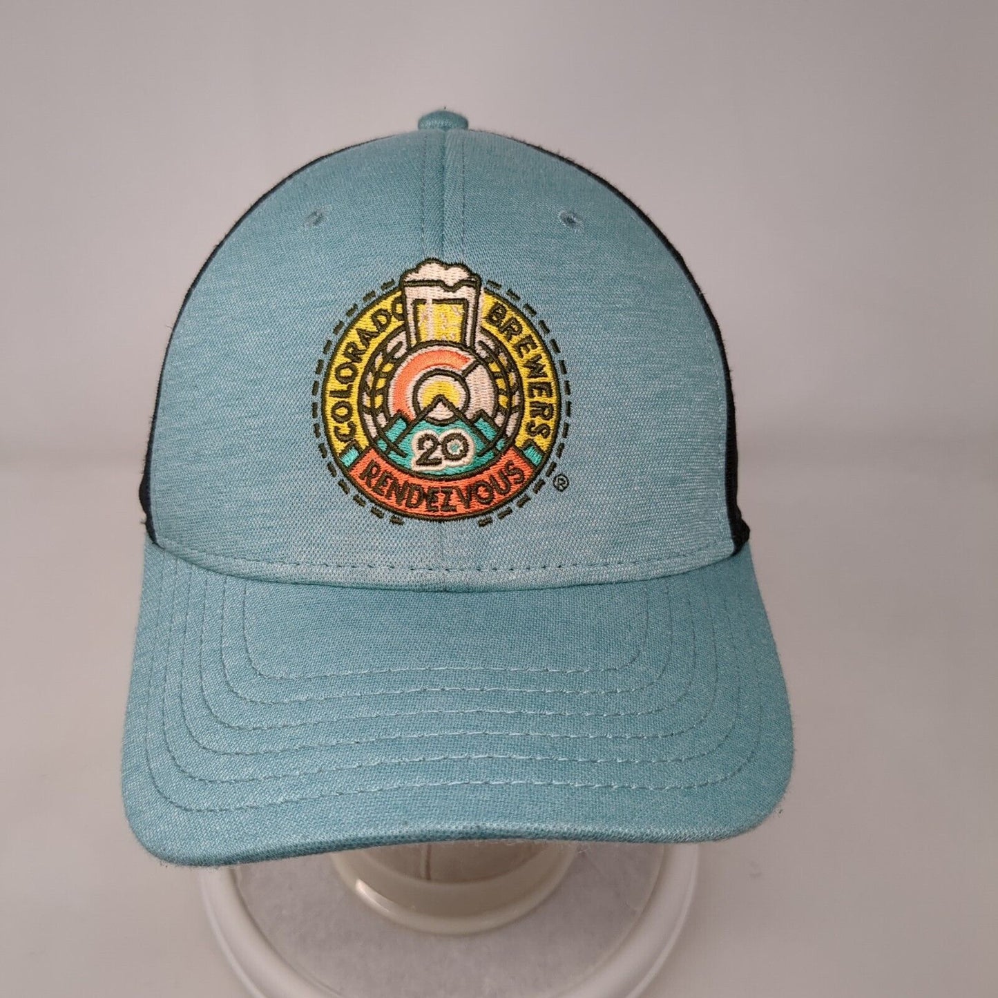 Colorado Brewers Rendezvous Strapback Trucker Hat Blue OSFA 6 Panel Cap America