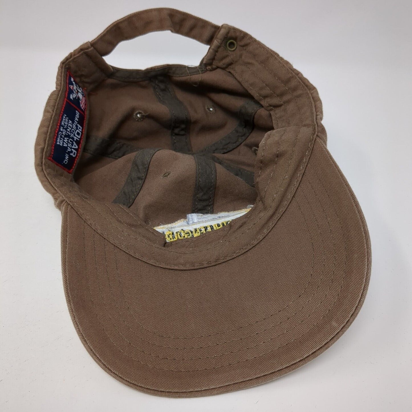 Mollie Kathleen Gold Mine Slideback Hat Brown One Size Cripple Creek