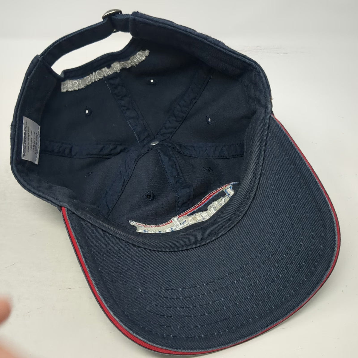 Brundage Mountain Resort Baseball Cap Blue One Size Slideback McCall Idaho Hat