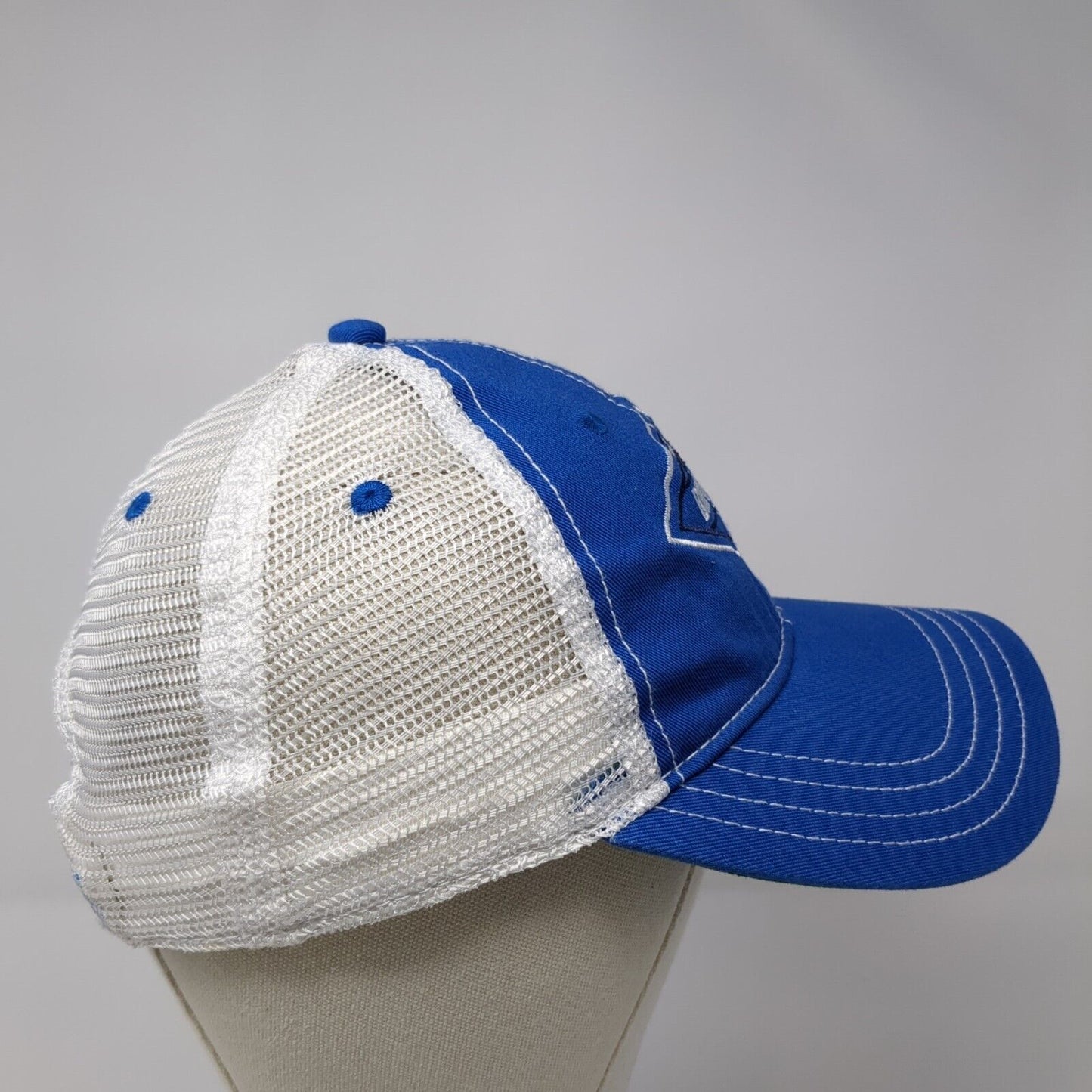 Brighton UT Snapback Trucker Hat Blue OS Adjustable Mesh Back W/Tags Camp David