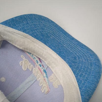 DMR Classic Headwear Trucker Hat Blue OS Lagoon Utah 86 Mesh Snapback Embroider