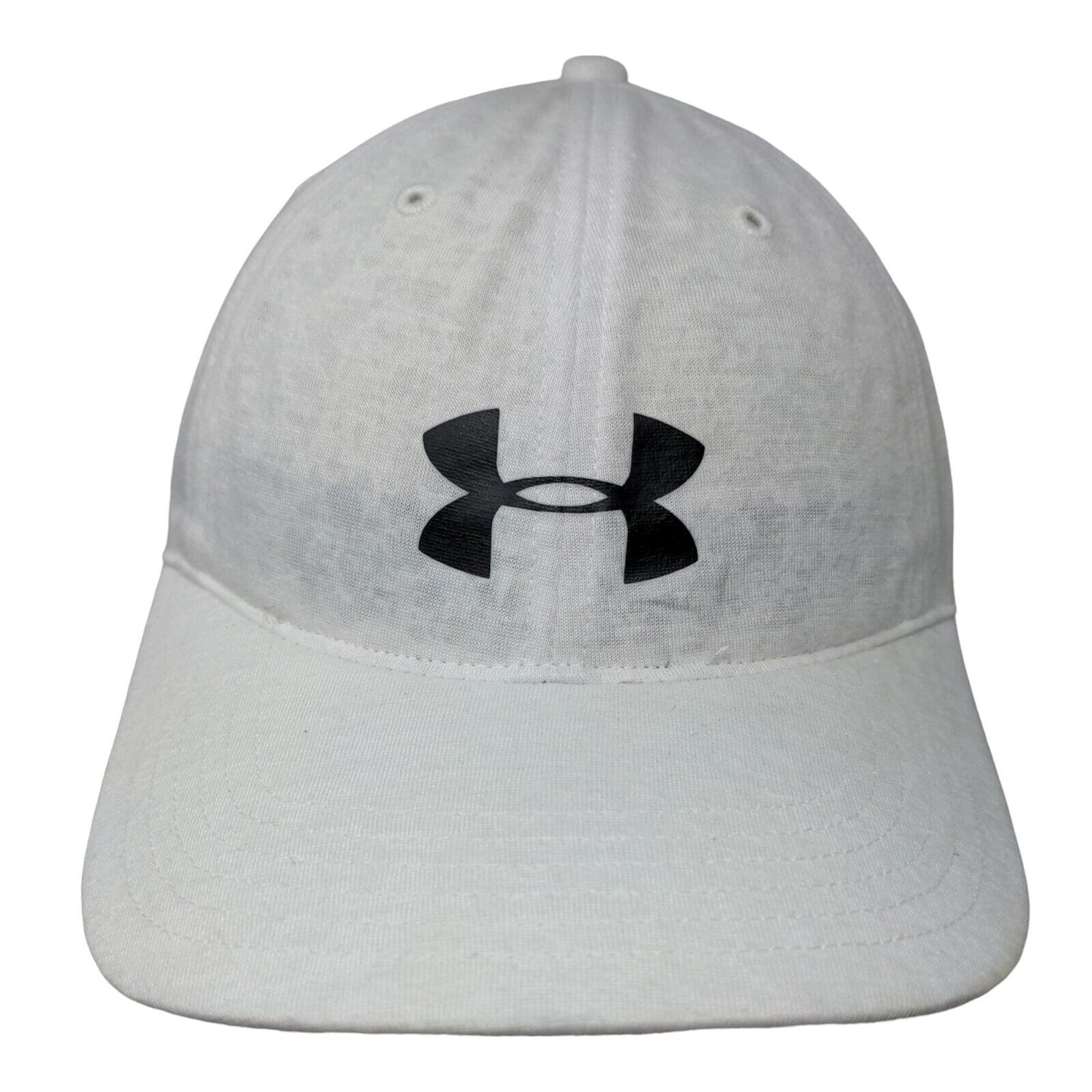 Under Armour Women's Slideback Hat White OSFA Adjustable Embroidered 6 Panel