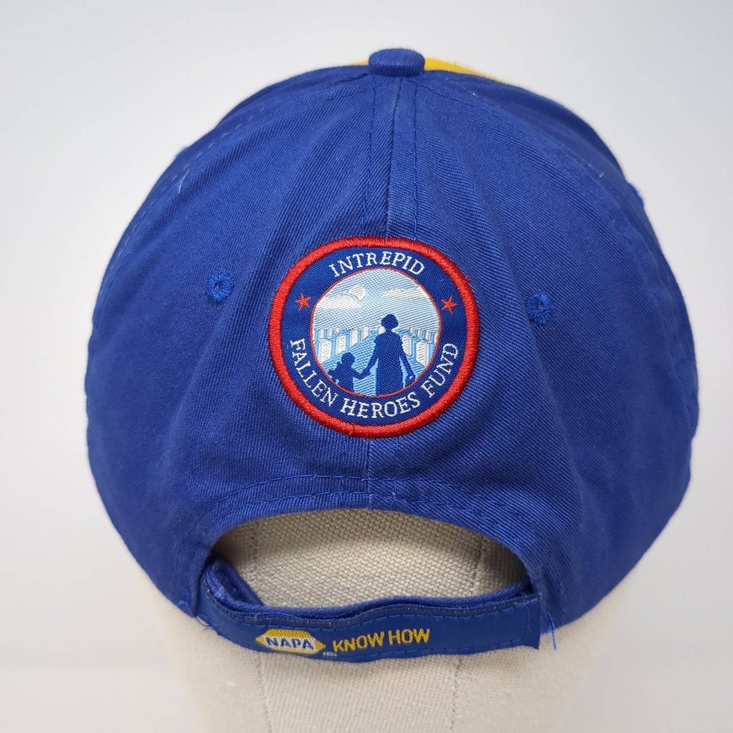 NAPA Racing Strapback Hat Blue One Size Adjustable Intrepid Ron Capps