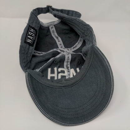 Nash Slideback Hat Gray One Size Adjustable Embroidered 6 Panel Revv