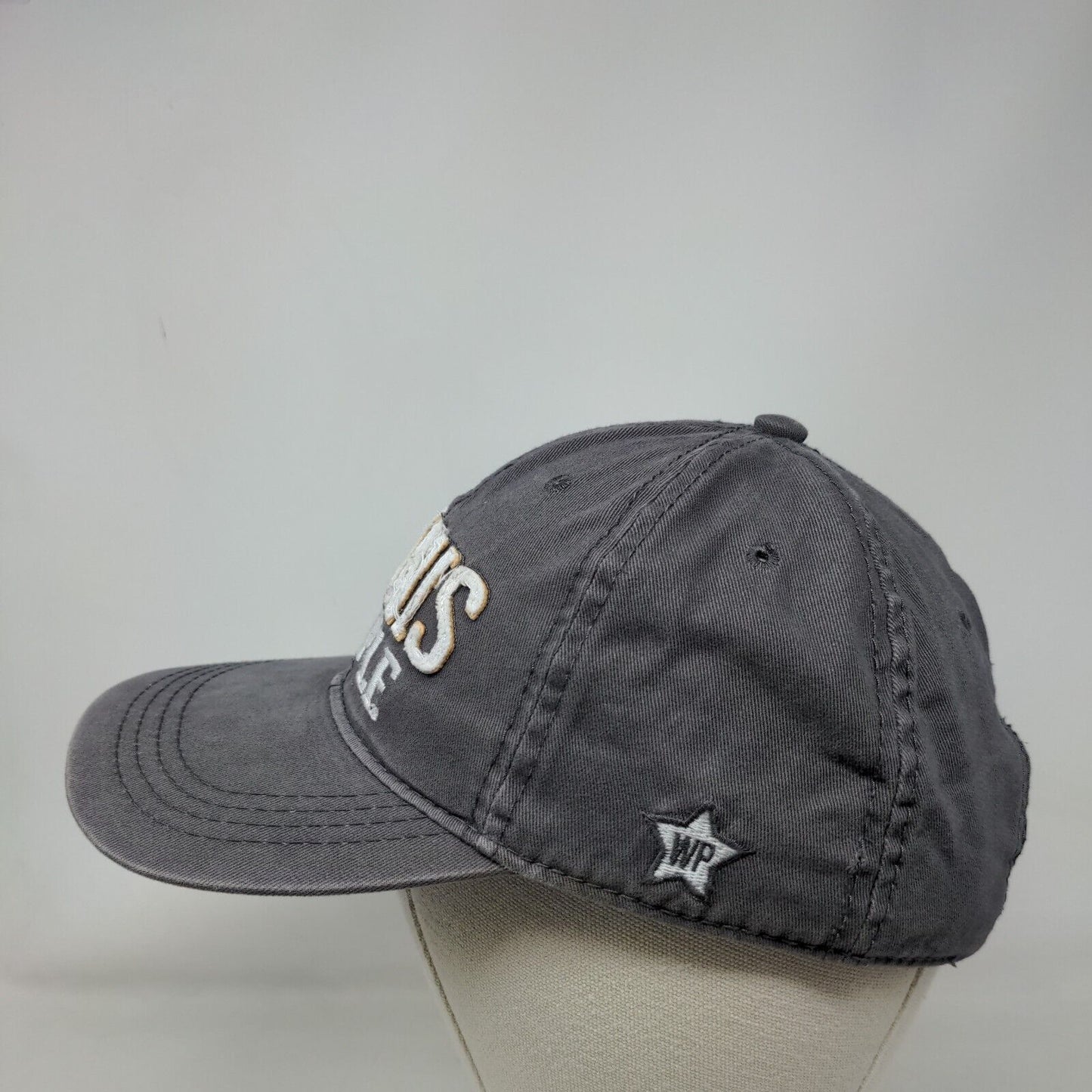 Tennis People Slideback Hat Gray OSFA Adjustable Embroidered We People