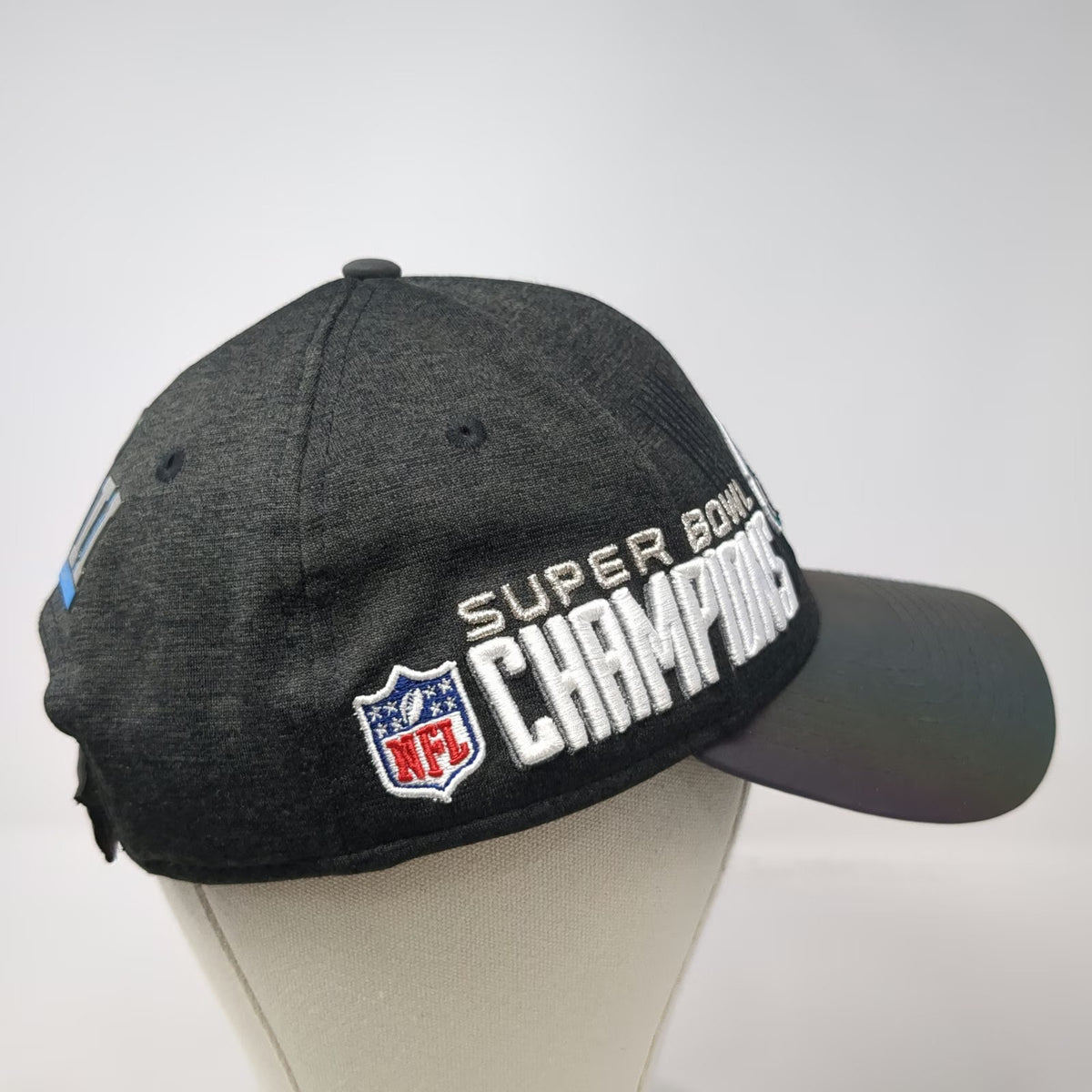 New Era Philadelphia Eagles NFL Gray One Size Hat Super Bowl LII Champions Cap