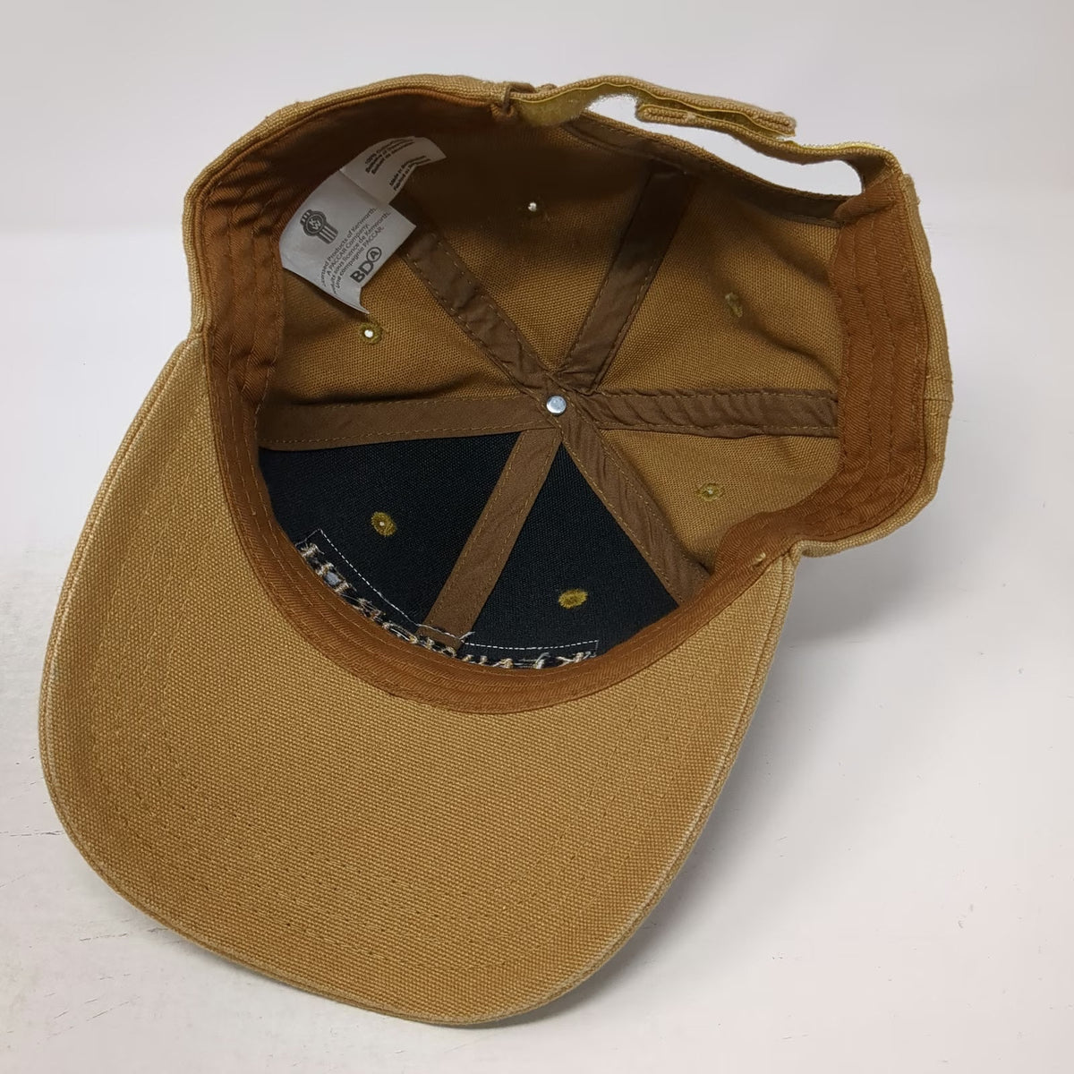 Kenworth Baseball Cap Brown One Size Strapback Cotton Patch Trucking Logo Hat
