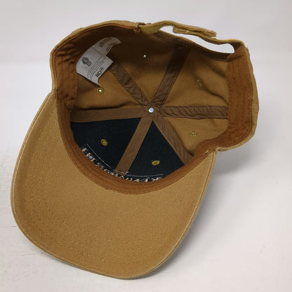 Kenworth Baseball Cap Brown One Size Strapback Cotton Patch Trucking Logo Hat