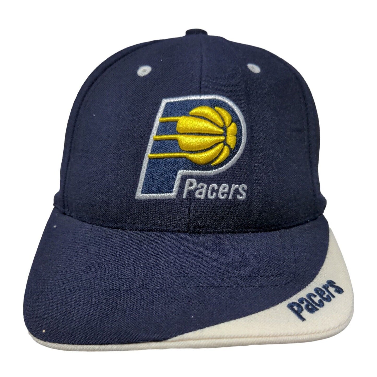 Twins Enterprise Men's Strapback Hat Blue OSFA Embroidered Indiana Pacers Logo