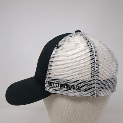 Payette Brewing Co Snapback Trucker Hat Black One Size Mesh Back