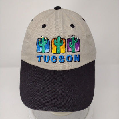 Cactus Tucson Slideback Hat Multi OSFM Embroidered Colorblock 6 Panel