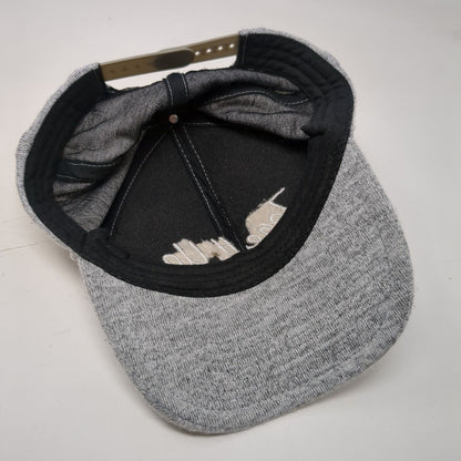 Tone It Up Snapback Hat Gray OSFA Adjustable Embroidered 6 Panel