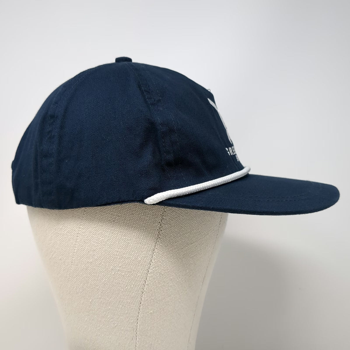 Port Authority 5 Panel Blue One Size Greenwood's Ski Haus Rope Snapback Hat Logo