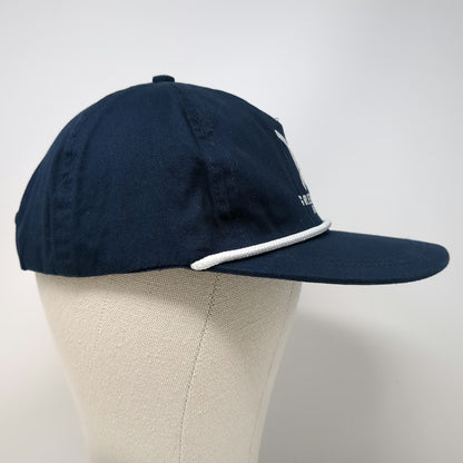 Port Authority 5 Panel Blue One Size Greenwood's Ski Haus Rope Snapback Hat Logo