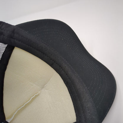 Unbranded Snapback Mesh Back Foam Trucker Hat Blank Distressed Cotton Blend