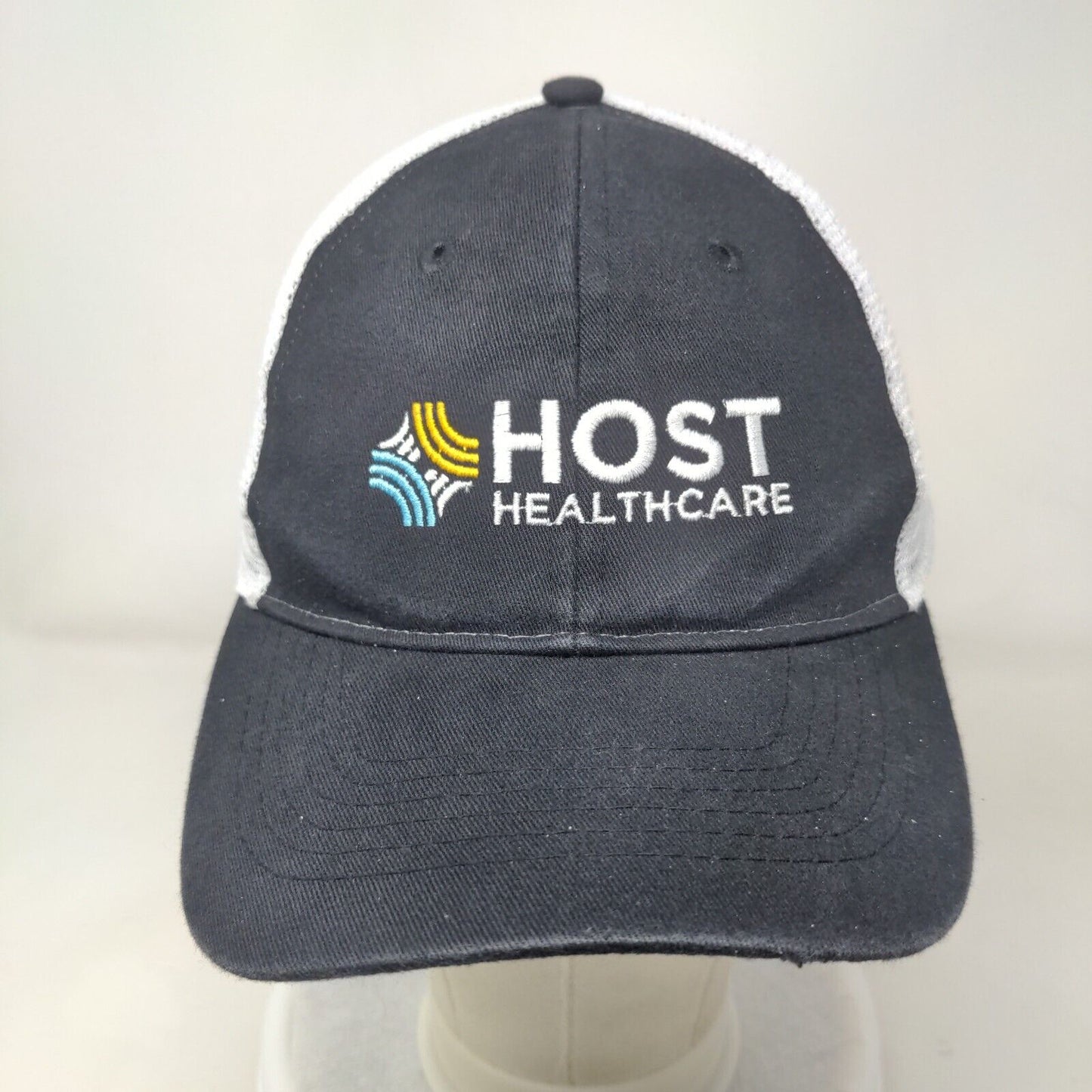 Host Healthcare Snapback Trucker Hat Black One Size Mesh Back 6 Panel