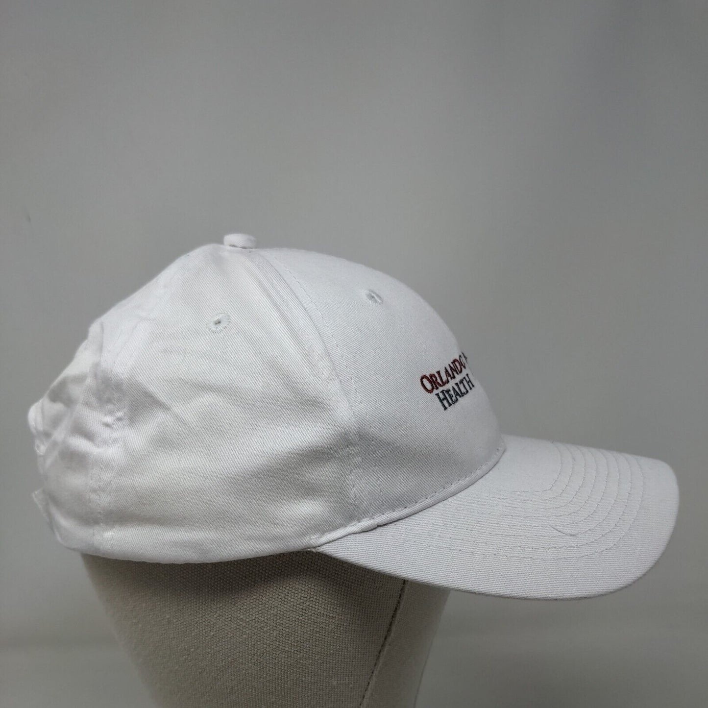 Orlando Health Dr. P. Phillips Hospital Strapback Hat White One Size