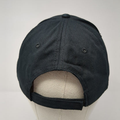 The Home Depot Pro Xtra Strapback Hat Black One Size Adjustable 6 Panel