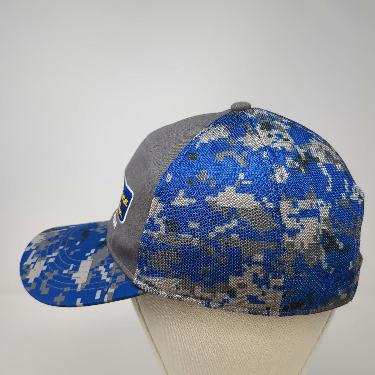 Outdoor Cap Baseball Cap Gray One Size Puntasecca Contractors Digital Camo Hat