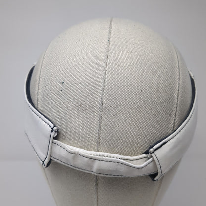 SJA Sun Visor Cap White One Size Adjustable Embroidered Lightweight Nike Golf
