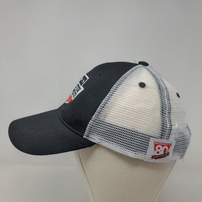 Tractor Supply Co Men's Snapback Mesh Back Hat Black White Embroidered Logo