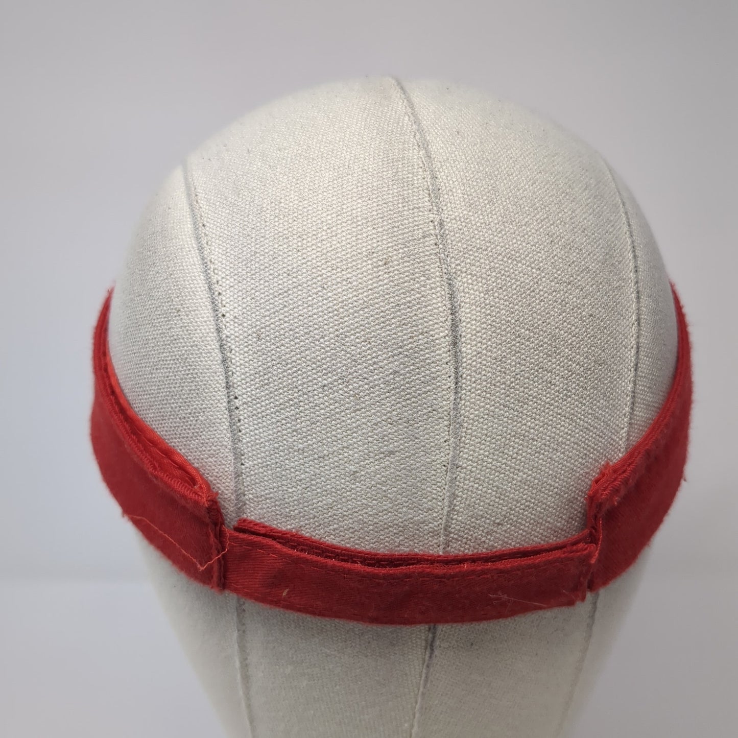 Lifeguard Strapback Hat Red One Size Embroidered Adjustable Outdoor