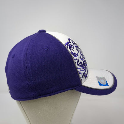 LSU Tigers NCAA Top of the World Cap Purple One Size Stretch Fit Two Tone Hat