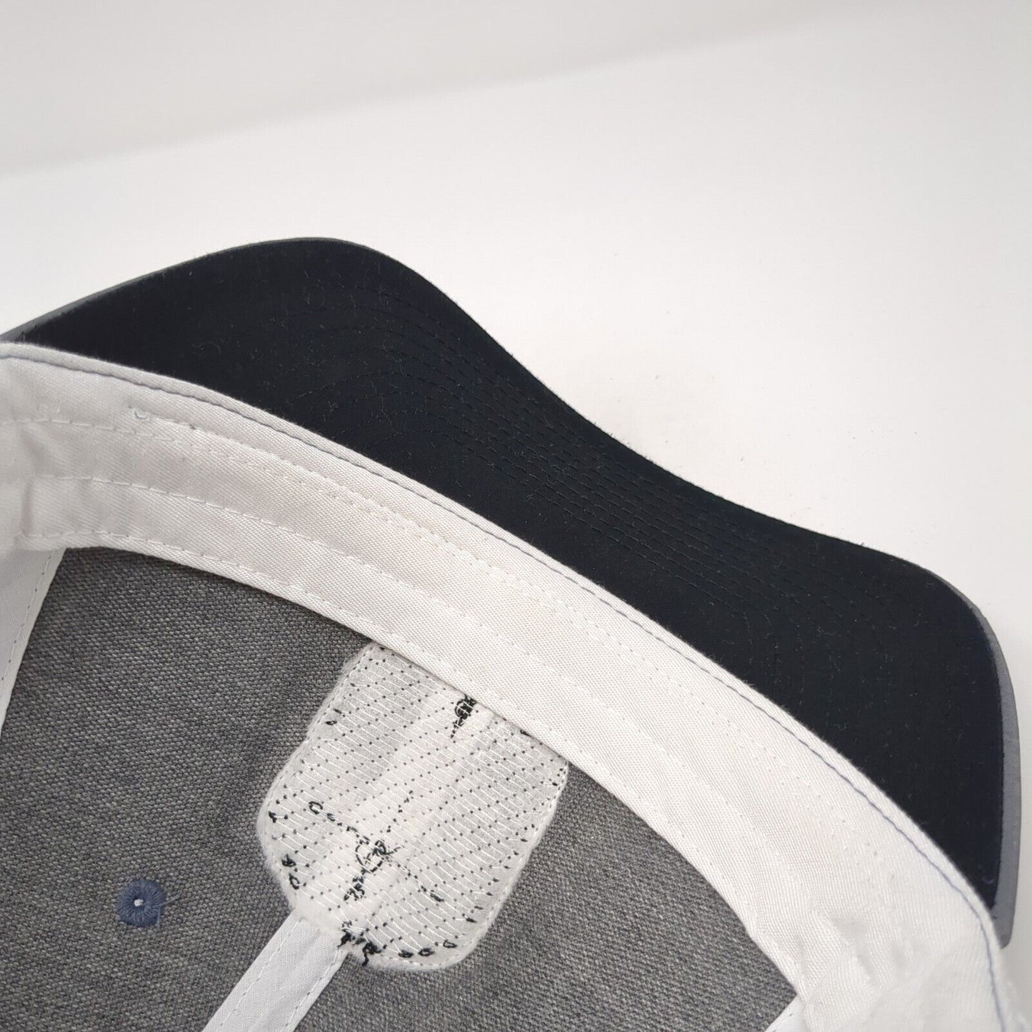 Hooey Snapback Mesh Back Trucker Hat Gray One Size Colorblock Patch