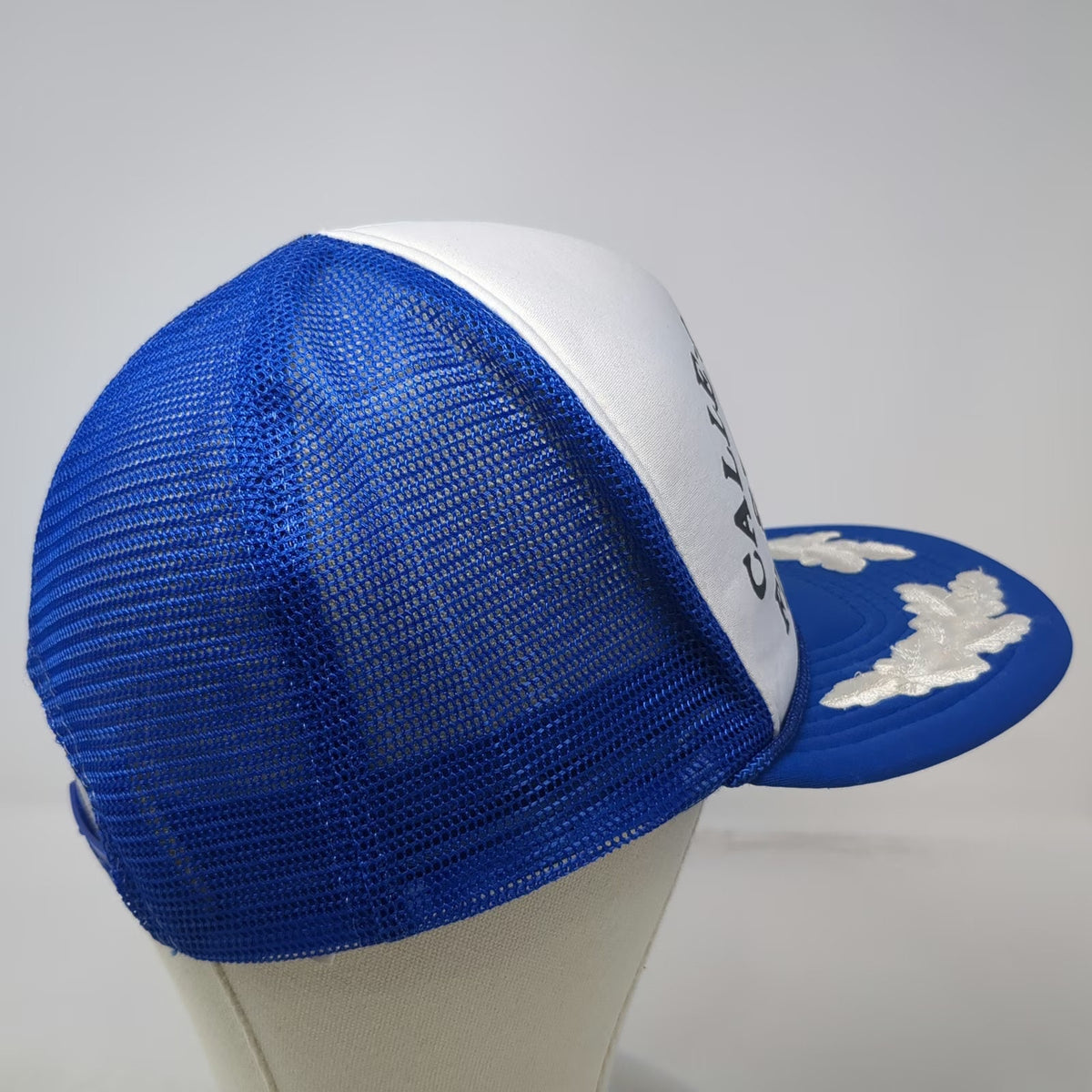 Nissin Trucker Hat Blue One Size Calle-American Sprayers Scrambled Eggs Mesh