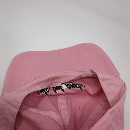 Cute by Psycho Slideback Hat Pink OS Adjustable Embroidered David And Young