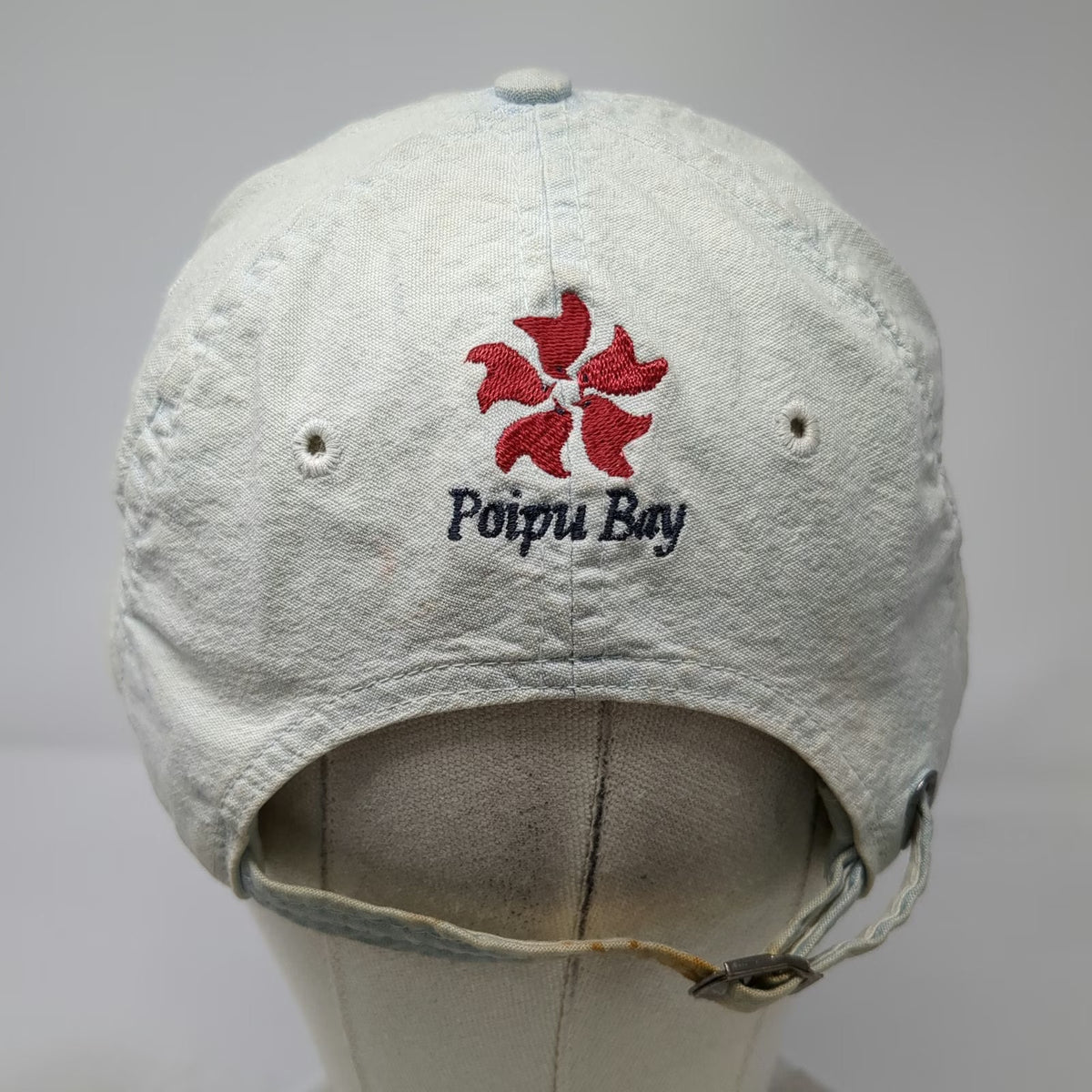 Polo Sport Baseball Cap Blue One Size USA Flag Made in USA Poipu Bay Cotton Hat