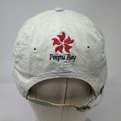 Polo Sport Baseball Cap Blue One Size USA Flag Made in USA Poipu Bay Cotton Hat
