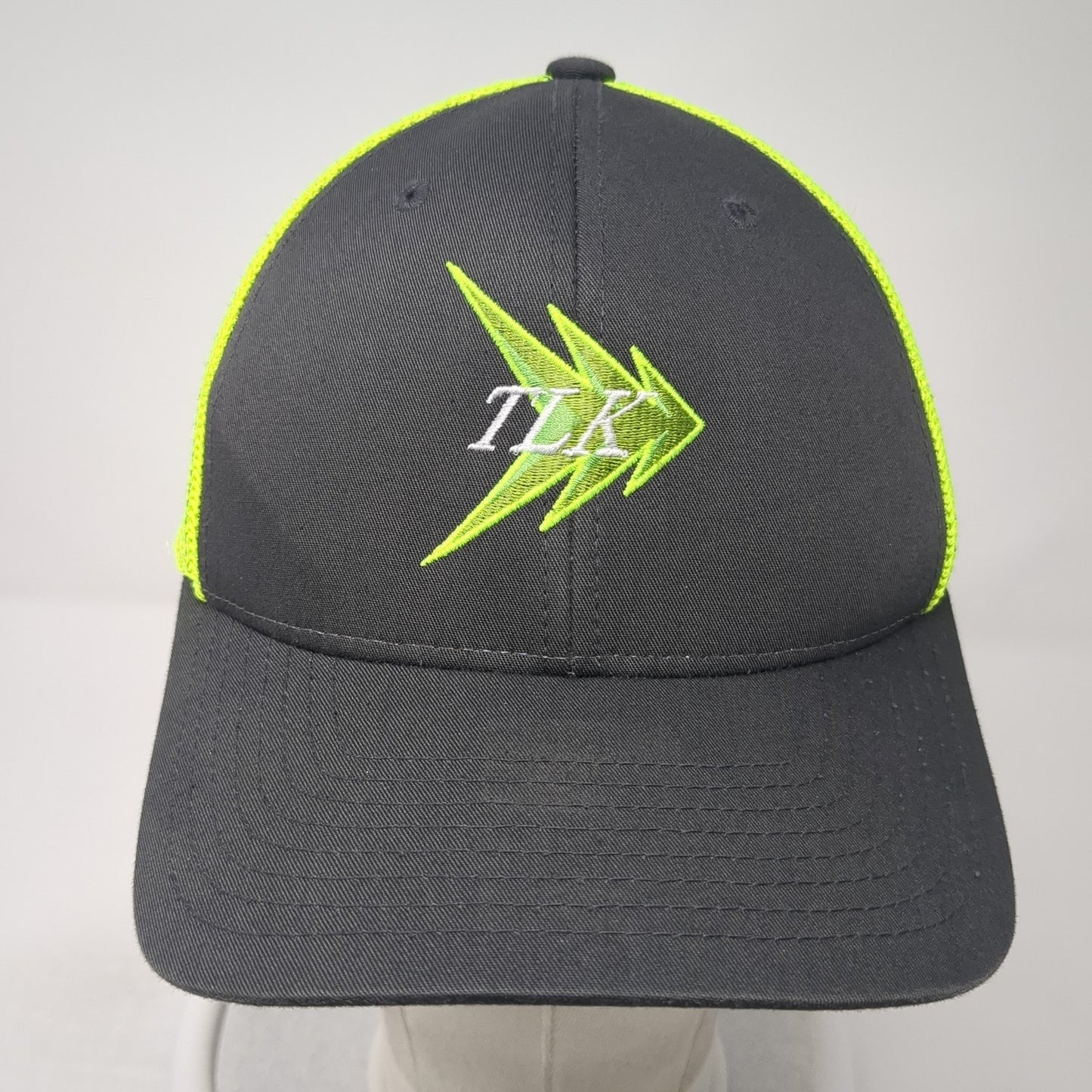TLK Fitted Trucker Hat Multicolor Medium Lightweight Mesh Back Richardson