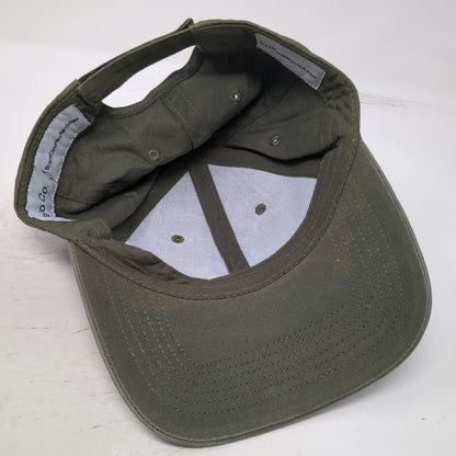 Bravo Co. Baseball Cap Green One Size BCM Star Tactical Logo Strapback Hat