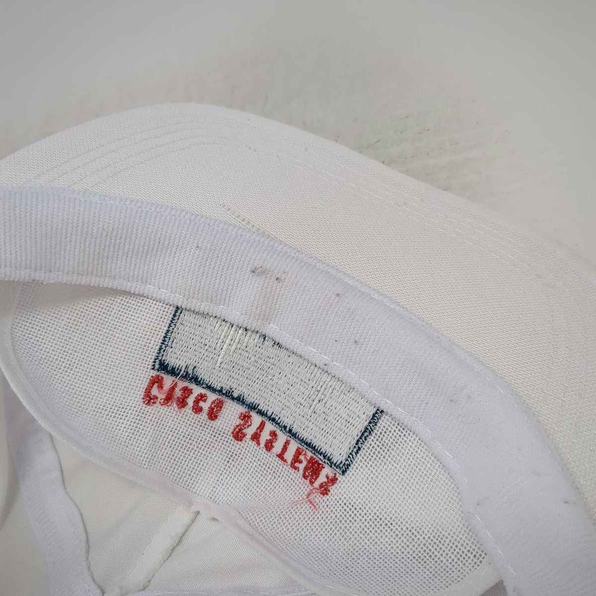 Sportcap 5 Panel White Cisco Systems Rope Hat Slideback Adjustable Logo Vintage