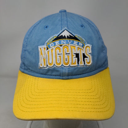 Denver Nuggets Slideback Hat Blue Yellow OSFM New Era 9Twenty Embroidered NBA