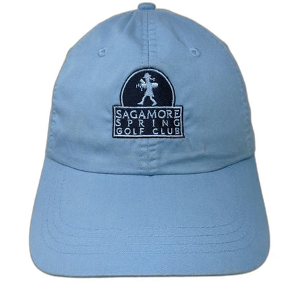 Ahead Sagamore Spring Golf Club Hat Blue Baseball Cap One Size Strapback Cotton