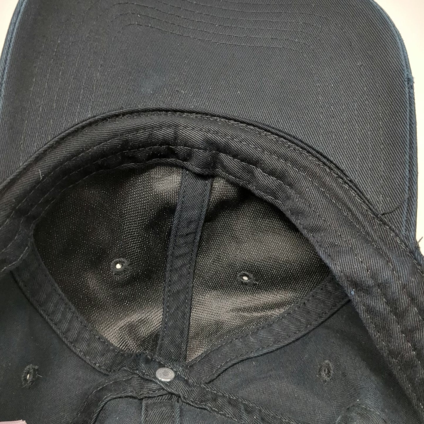 Victoria's Secret VSX Baseball Cap Black One Size Slideback Cotton Logo Hat
