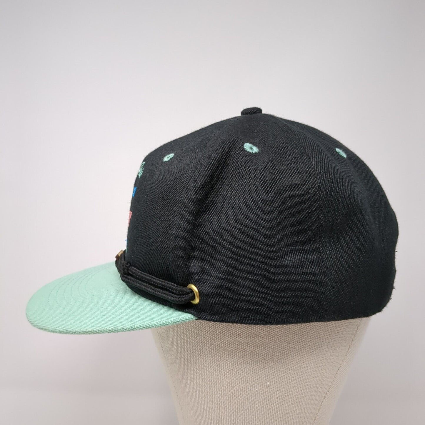 Grand Prix 2019 Findlay Snapback Hat Multicolor One Size Adjustable 6 Panel Rope