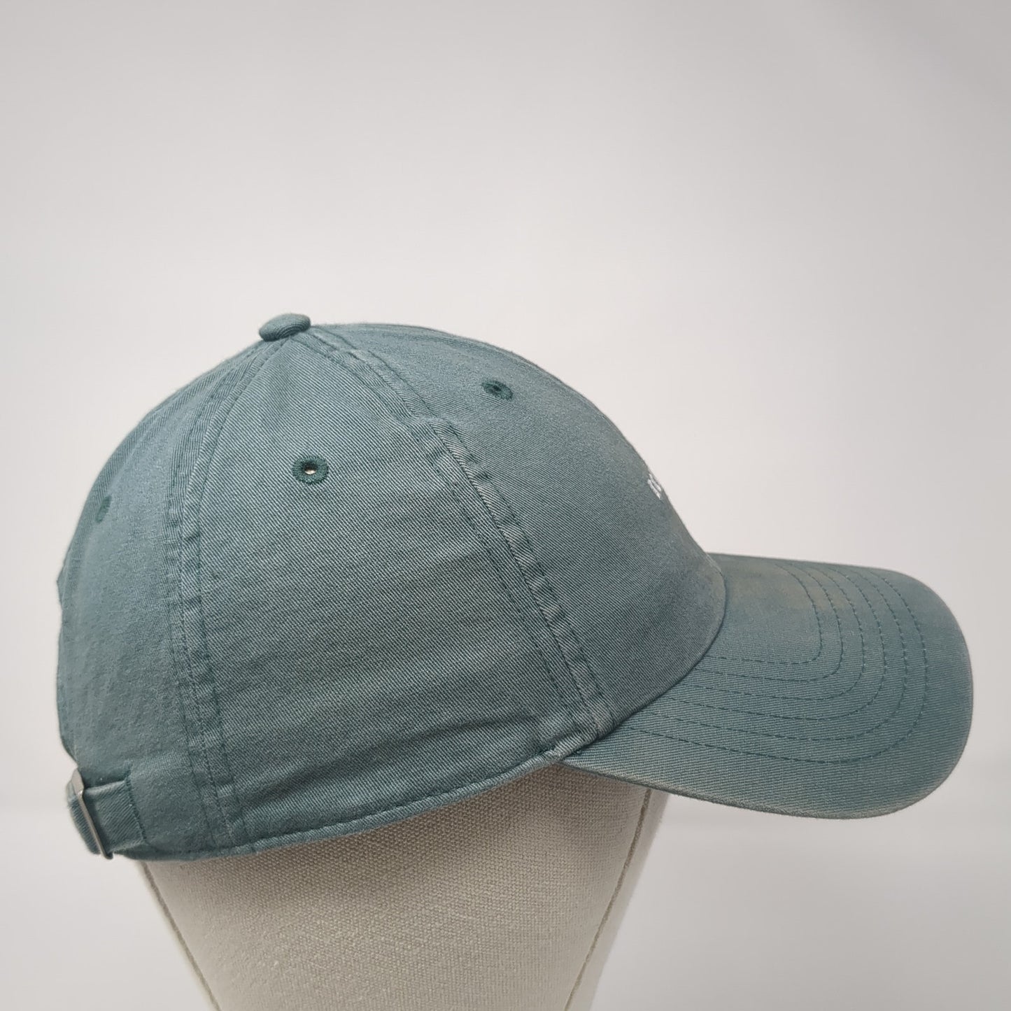 Dog Dad Slideback Baseball Cap Green One Size Adjustable Embroidered WMO