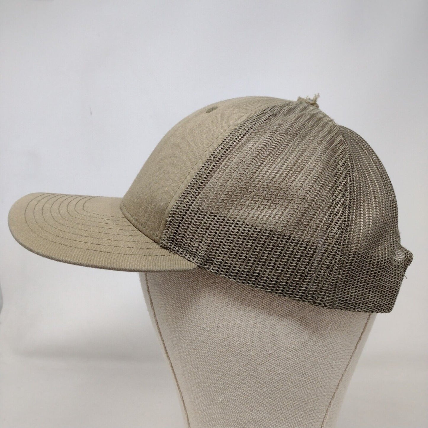 BRCC Snapback Mesh Back Trucker Hat Multi M/L Embroidered Richardson