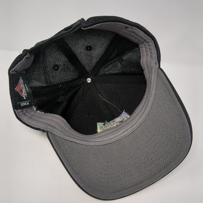 Give Kids Smile Strapback Hat Black One Size Otto Orthodontics 6 Panel