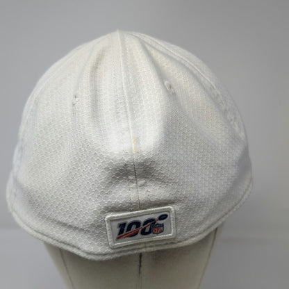 New Era Los Angeles Chargers NFL White XL Cap 100th Anniversary Patch 39THIRTY